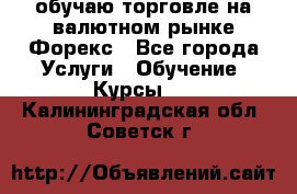 обучаю торговле на валютном рынке Форекс - Все города Услуги » Обучение. Курсы   . Калининградская обл.,Советск г.